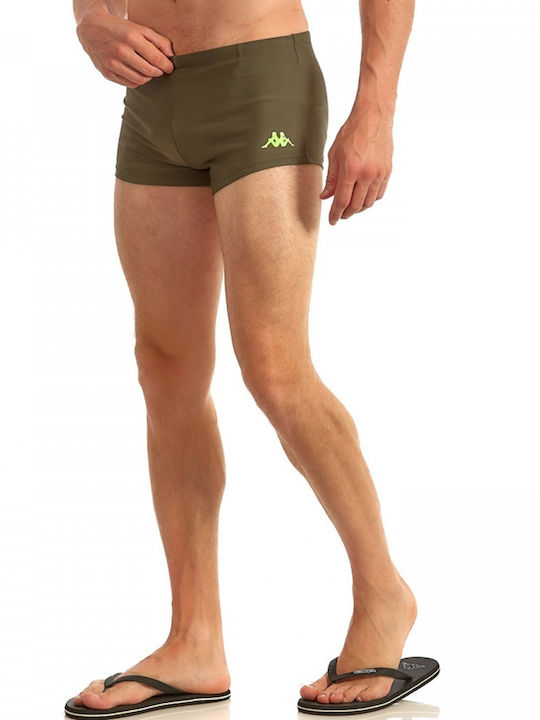 Asalo Men's Swimwear Shorts Khaki