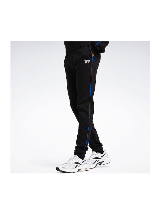 Ψηλόμεσο Παντελόνι Φόρμας Fleece Black