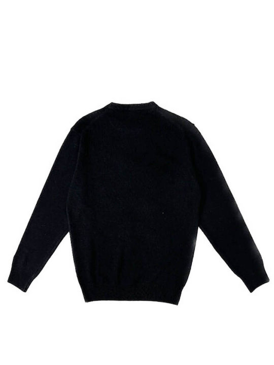 MC2 Men's Long Sleeve Sweater Black