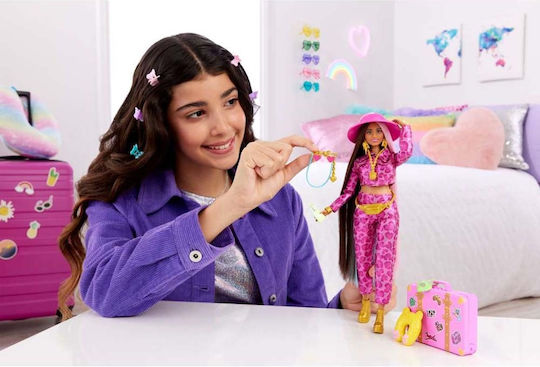 Barbie Fly Safari Κούκλα Extra για 3+ Ετών