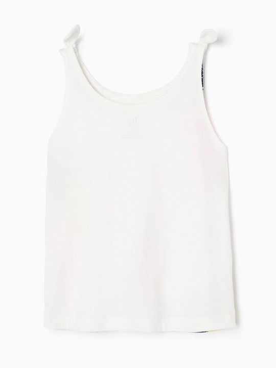 Zippy Kids Blouse Sleeveless Ecru