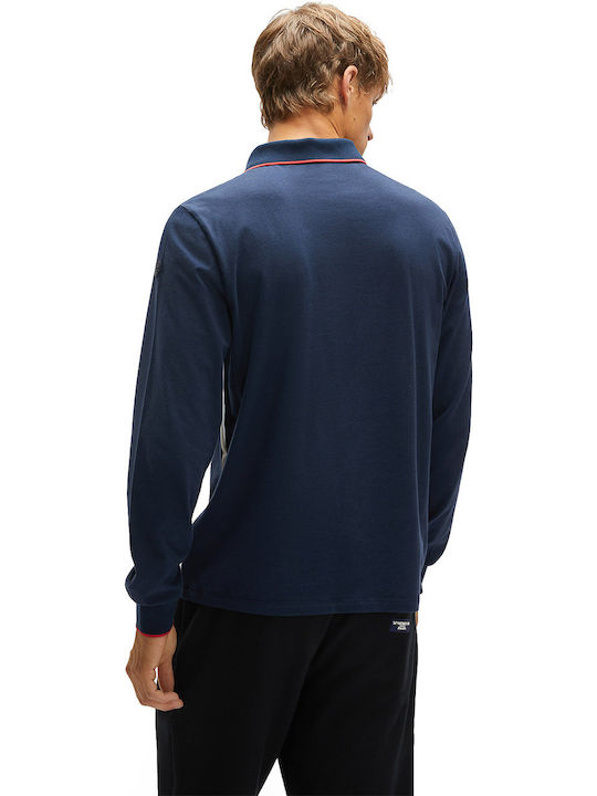 Northsails Men's Long Sleeve Blouse Polo Blue