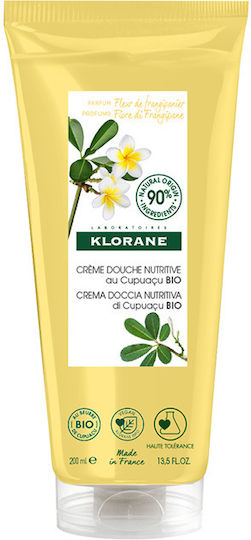 Klorane Nourishing Shower Cream With Organic Cupuacu Butter με Βούτυρο Καριτέ για Θρέψη 200ml