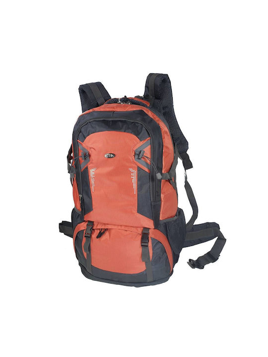 RCM Hs-6501 Ορειβατικό Σακίδιο 60lt Αδιάβροχο Πορτοκαλί Expedition