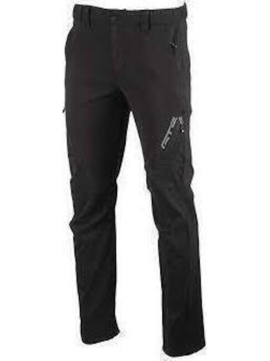 GTS Moda Italia Men's Hiking Long Trousers Black