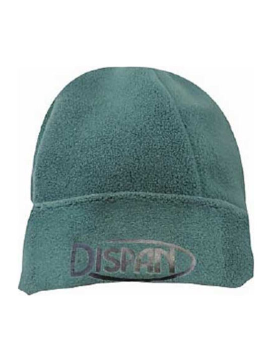 Beanie Unisex Fleece Σκούφος Πλεκτός σε Χακί χρώμα