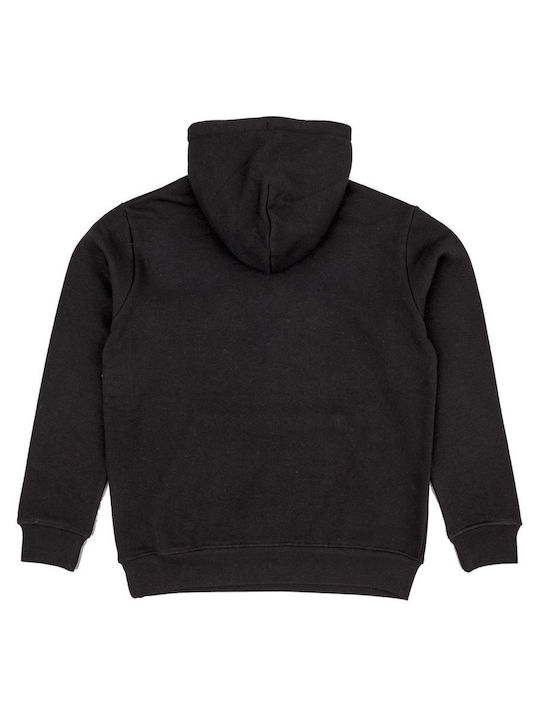 Losan Men's Sweatshirt with Hood and Pockets black