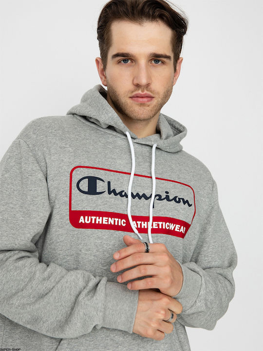 Champion Sweatshirt with Hood GRI