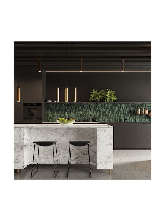 Sollux Μονό Σποτ με Ντουί GU10 σε Χρυσό Χρώμα