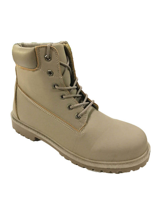 Beige Boots Waterproof