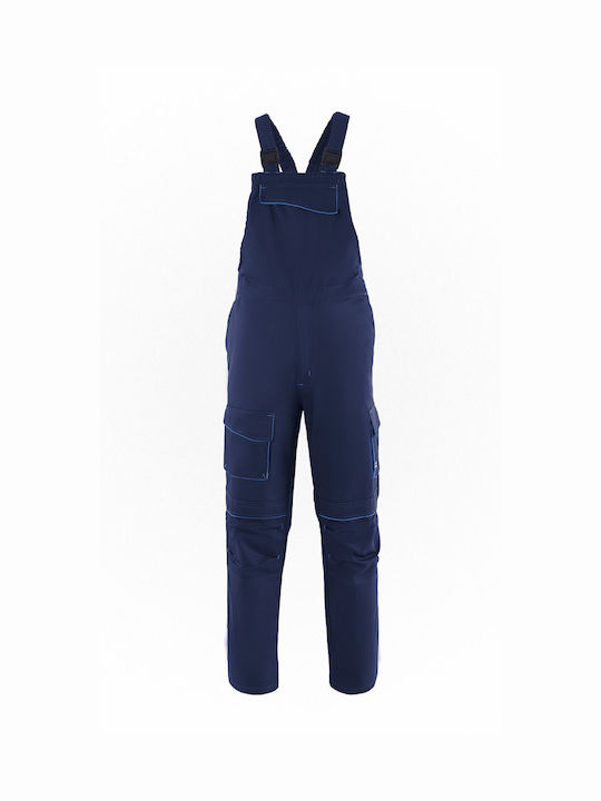 Axon Arbeitsanzug Latzhosen Blau