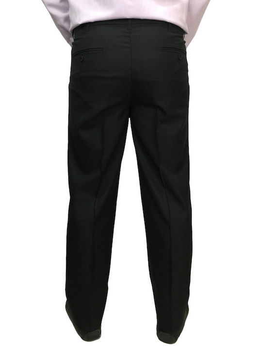 Tip Top Tailors Men's Trousers Black