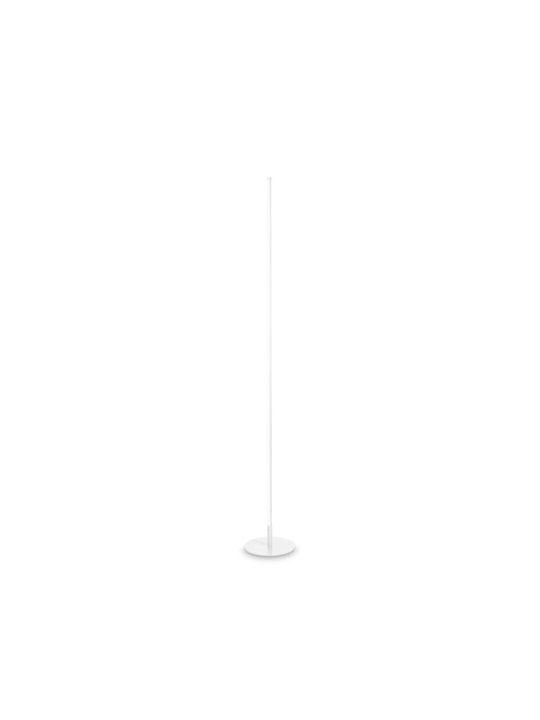 Ideal Lux LED Floor Lamp H146.5xW20cm. with Warm White Light 1350lm White