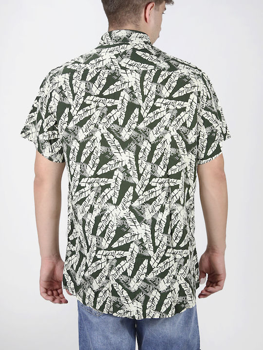 Short-sleeved Shirt Olive