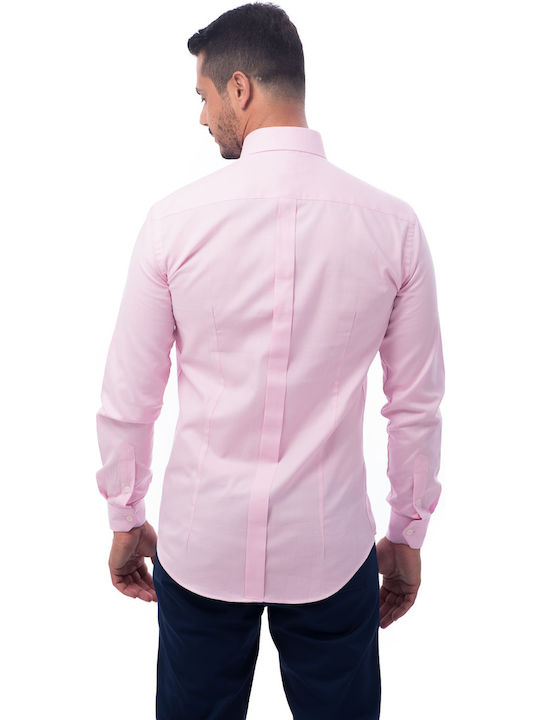 Papilio Garamas Men's Shirt Long Sleeve Pink