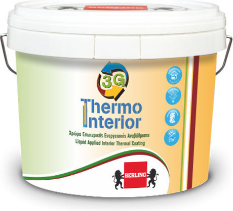 Berling 3G Thermo Interior Plastic Thermal insulation Paint for Interior Use White 750ml