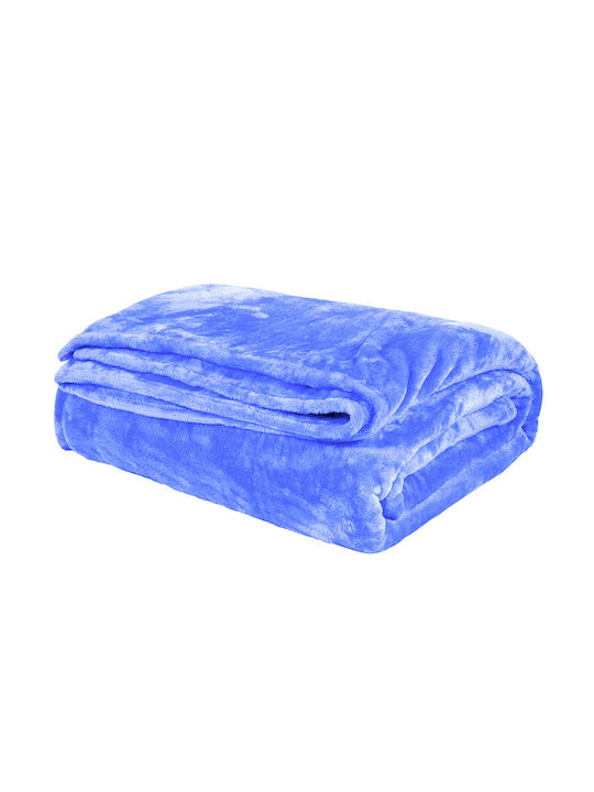 Joli Κουβέρτα Βελουτέ Υπέρδιπλη 220x240εκ. Ροζ 001.069_PINK