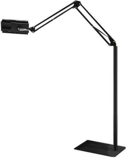 Factory Mobile Stand with Arm in Black color 34962315