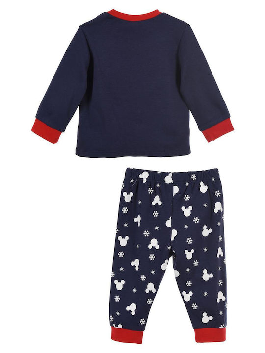 Superheroes Kids Pyjamas Winter Cotton Navy