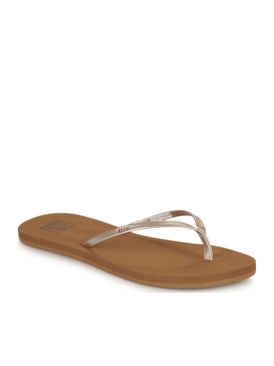 Bliss Women's Flip Flops Gold