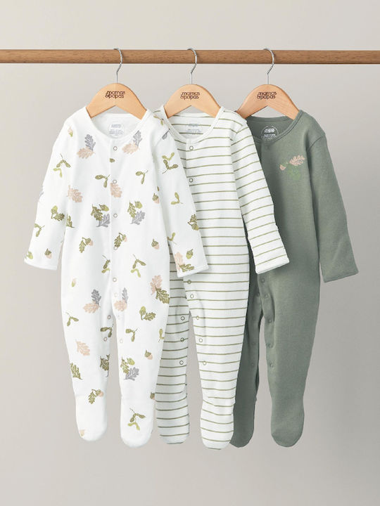 Mamas & Papas Baby Bodysuit Set Multicolour