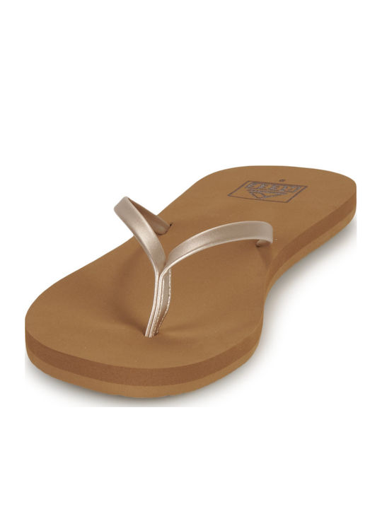 Bliss Women's Flip Flops Gold