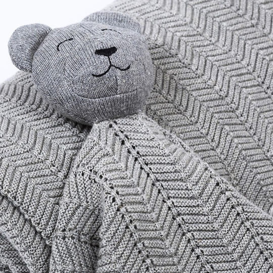 Smallstuff Babytuch Bärchen Gray