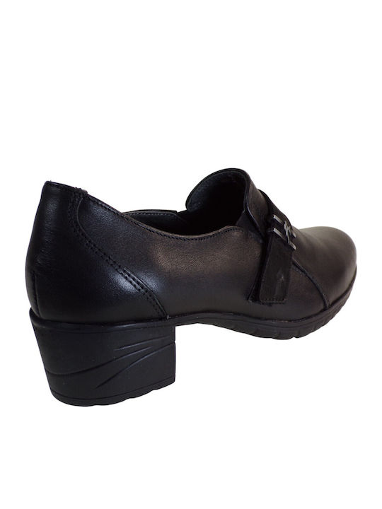 Mocasini dama în culoarea Negru