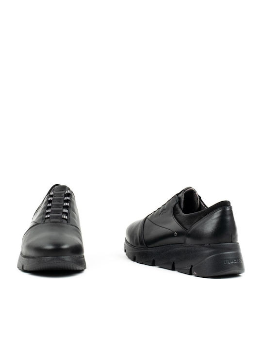Women's Leather Moccasins Black