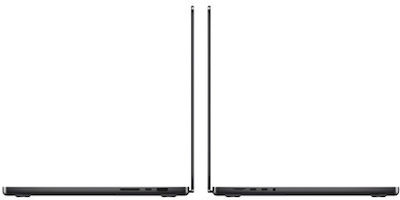 Apple MacBook Pro 16" (2023) 16.2" 120Hz (M3-12-ядрен Pro/36GB/512GB SSD) Space Black (GR Клавиатура)