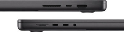 Apple MacBook Pro 16" (2023) 16.2" 120Hz (M3-12-ядрен Pro/36GB/512GB SSD) Space Black (GR Клавиатура)