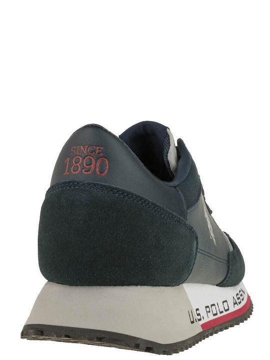 Cleef Ανδρικά Sneakers Navy Μπλε
