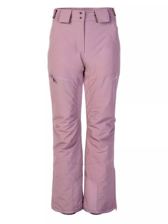 Elbrus Femei Lung Pantaloni de drumeție Roz