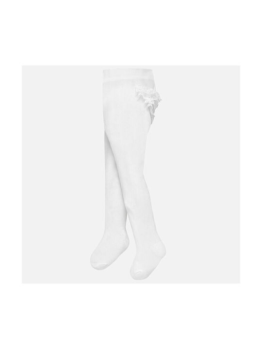 Mayoral Kids Tights WHITE