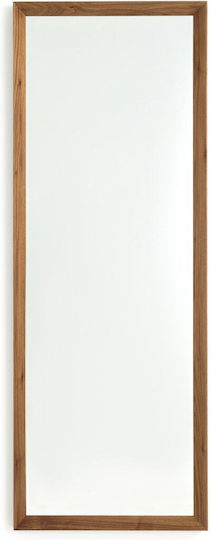 Am.Pm Καθρέπτης με Μπεζ Ξύλινο Πλαίσιο 158x58cm