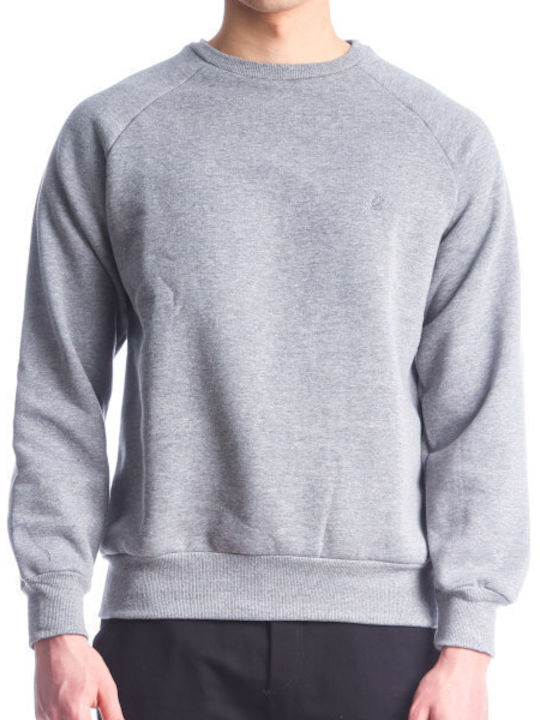 Paco & Co Herren Sweatshirt mit Kapuze GRI