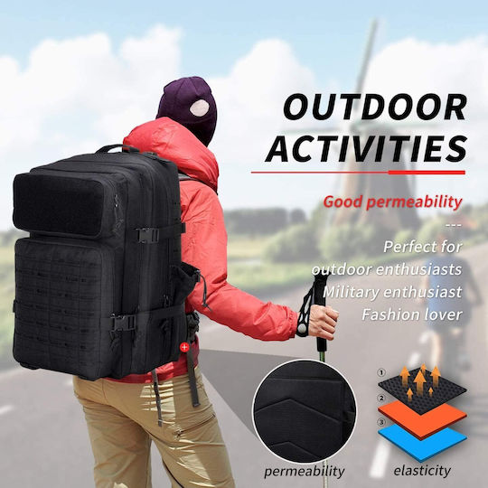 Heavy Duty Στρατιωτικό Σακίδιο Πλάτης Πράσινο 50lt