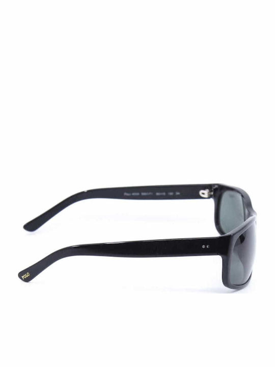 Ralph Lauren Sunglasses Μαύρα with Acetate Frame & Black Lens Ralph Lauren Sunglasses Μαύρα with Acetate Frame & Black Lens