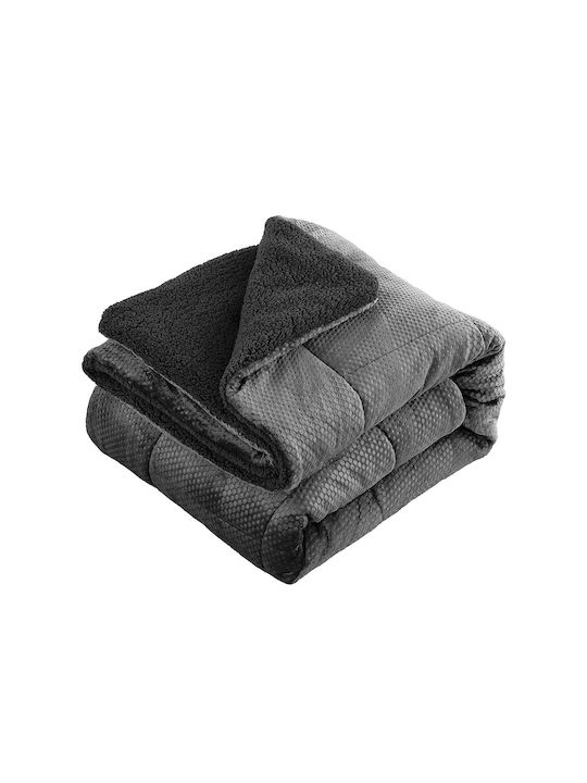 Beauty Home Duvet Cover Super King 220x240cm Charcoal 11561KBPMYD 300 GSM