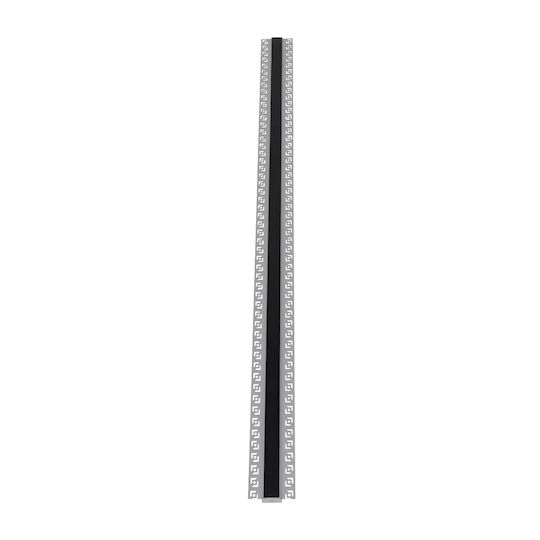 GloboStar Walled Aluminum Profile for LED Strip for Drywall 100cm