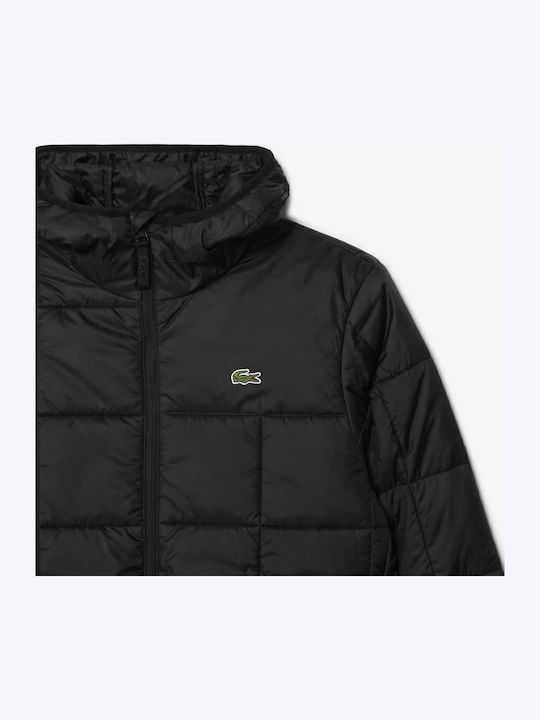 Winter Jacket Puffer Waterproof Black