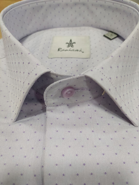Дълъг ръкав Памучен Риза Purple