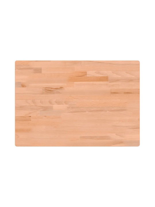 Schreibtisch aus Massivholz Coffee mit Metallbeinen 80x55x81.5cm