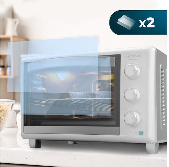 Cecotec Bake & Toast 2300 Ηλεκτρικό Φουρνάκι 23lt Χωρίς Εστίες Λευκό