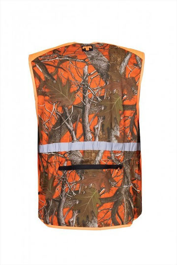 Zotta Forest Vestă de Vânătoare Camuflaj Portocaliu