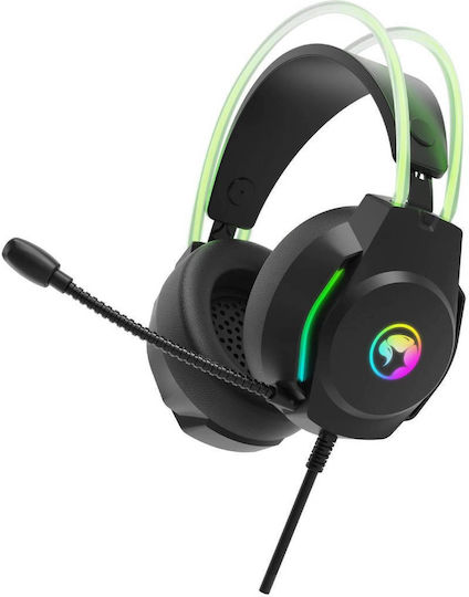 Marvo H8620 Over Ear Gaming Headset cu conexiune 3,5mm Negru