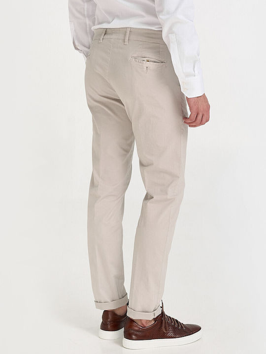 Men's Trousers Slim Fit Ecru