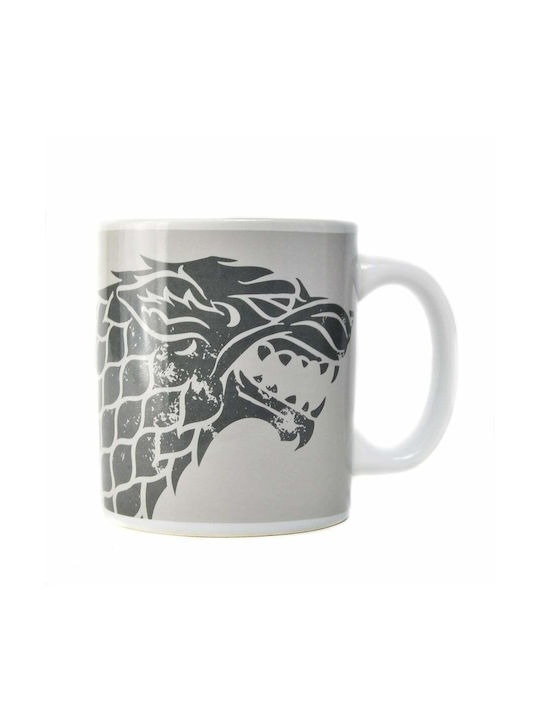 Half Moon Bay Game Of Thrones - Stark Mug Ceramic White 320ml MUGBGT01