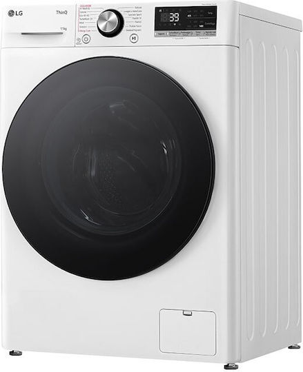 LG Πλυντήριο Ρούχων 11kg με Τεχνολογία Ατμού 1400 Στροφών AI DD F4R7011TSWB