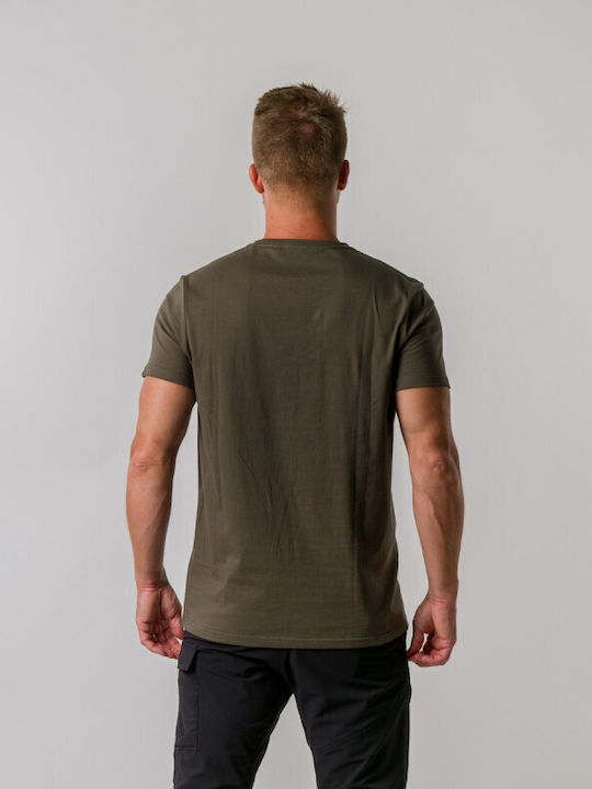 Northfinder Men's Short Sleeve T-shirt Khaki